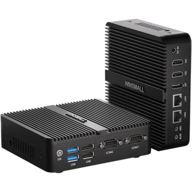 Mini PC Industriel Fanless N100 (8 Go DDR4 / 256 Go NVMe SSD)